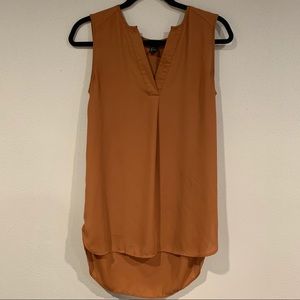H&M Rust Orange Tunic Blouse